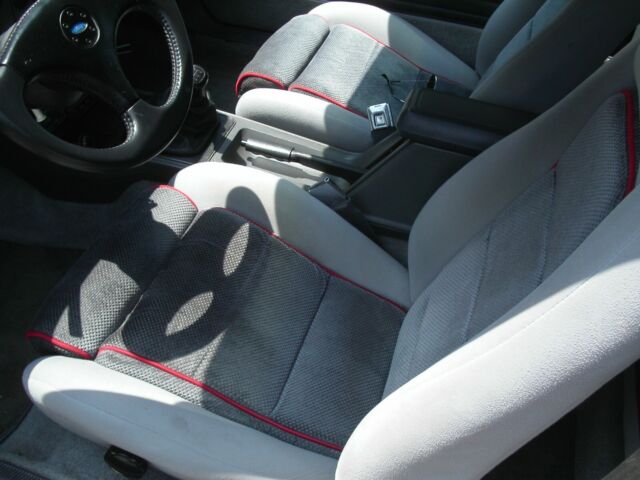 1985 Red Ford Mustang Hatchback