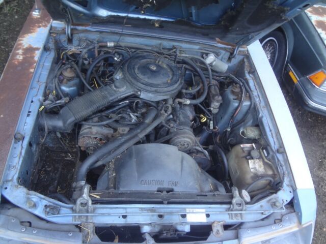 1985 Regatta Blue Ford Mustang Sedan