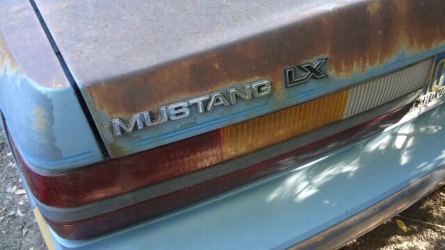 1985 Regatta Blue Ford Mustang Sedan