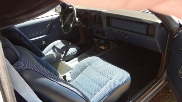 1985 Regatta Blue Ford Mustang Sedan