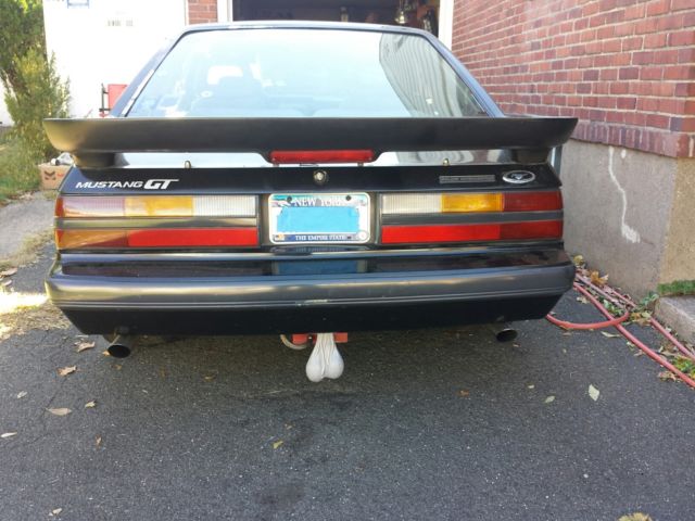 1985 Black Ford Mustang Coupe