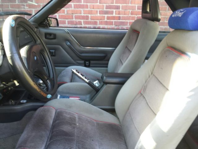 1985 Black Ford Mustang Coupe