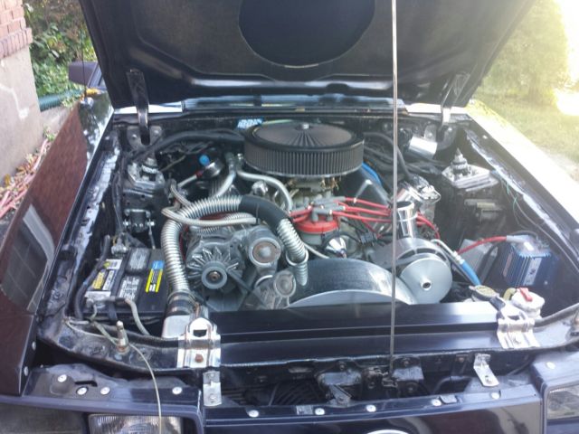 1985 Black Ford Mustang Coupe