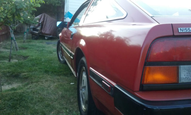 1985 Red Nissan 300ZX Hatchback