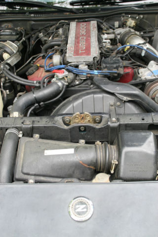 1985 Black Nissan 300ZX Coupe