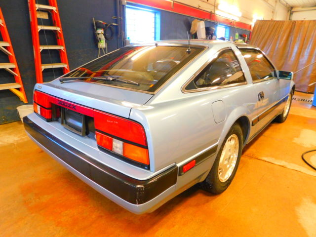 1985 Light Blue Nissan 300ZX Coupe
