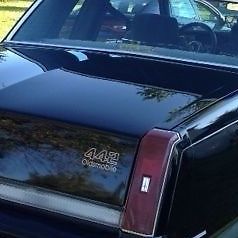 1985 Black Oldsmobile 442 Sedan