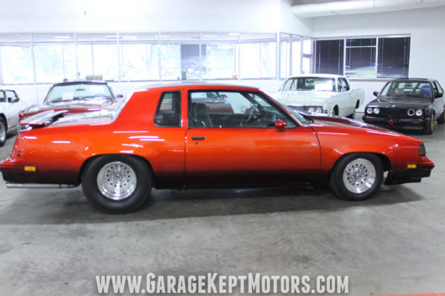 1985 Orange Oldsmobile 442 Coupe