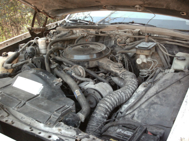 1985 White Oldsmobile Eighty-Eight 4 door