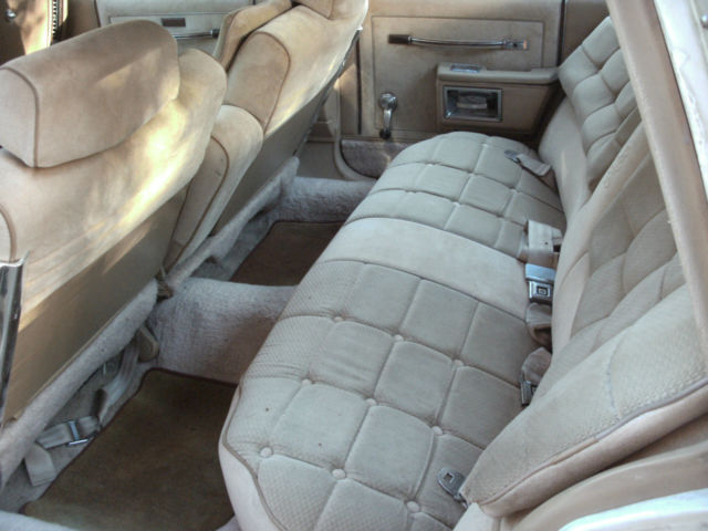 1985 White Oldsmobile Eighty-Eight 4 door