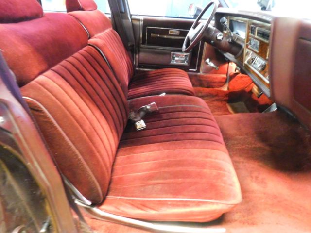 1985 Maroon Oldsmobile Eighty-Eight Sedan