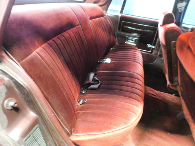 1985 Maroon Oldsmobile Eighty-Eight Sedan