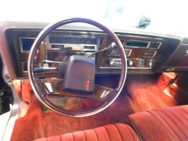 1985 Maroon Oldsmobile Eighty-Eight Sedan