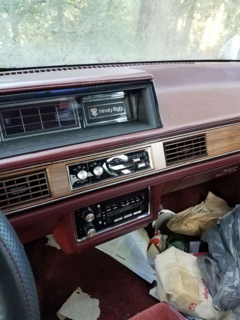 1985 Red Oldsmobile Other Coupe