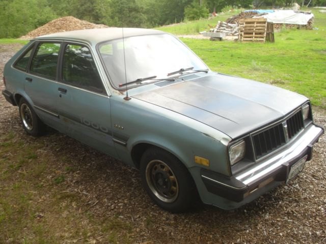 1985 Light Blue Pontiac Other Hatchback
