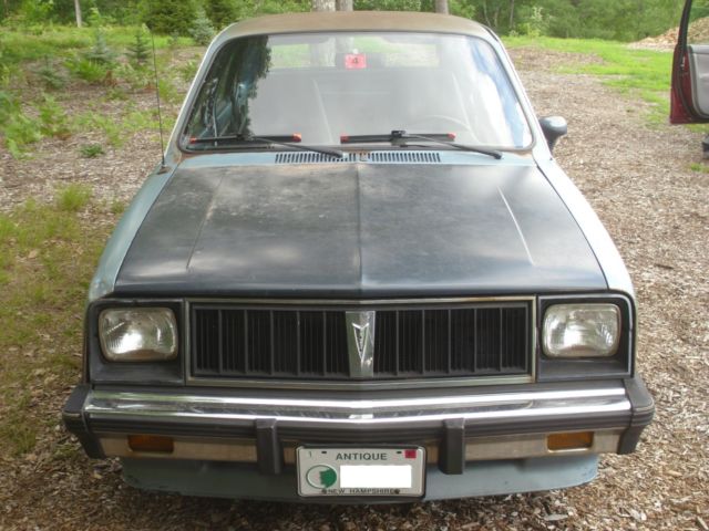 1985 Light Blue Pontiac Other Hatchback