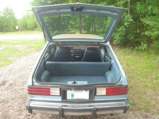 1985 Light Blue Pontiac Other Hatchback