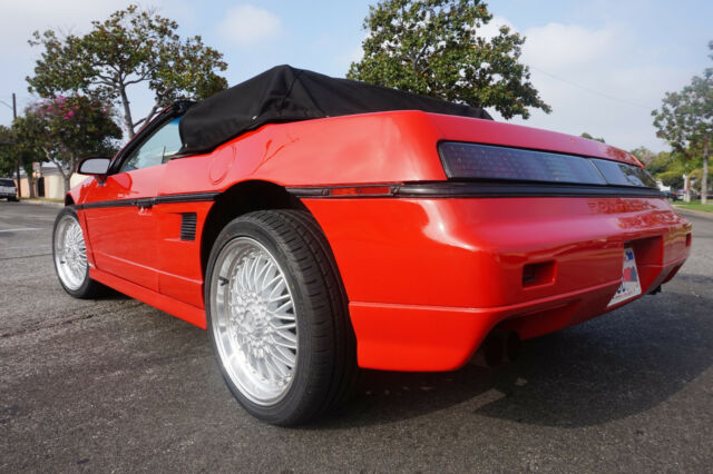 1985 Red Pontiac Fiero Coupe