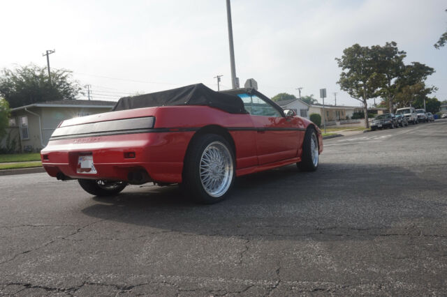 1985 Red Pontiac Fiero Coupe