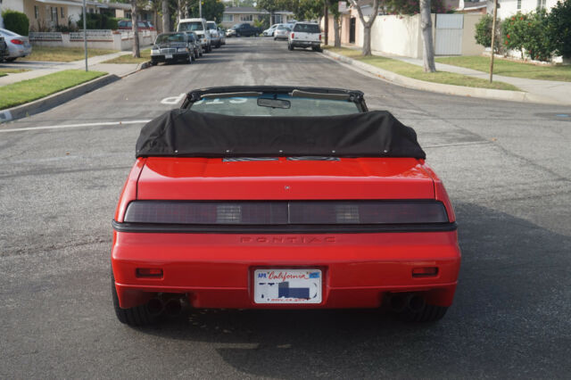 1985 Red Pontiac Fiero Coupe