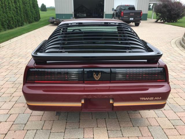 1985 MAROON Pontiac Firebird Coupe