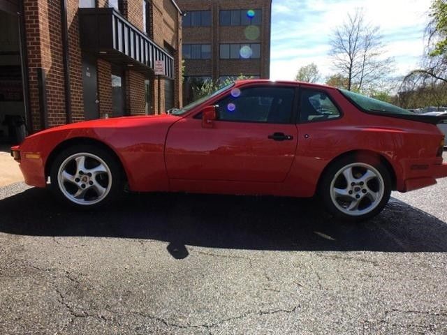1985 Red Porsche 944 --