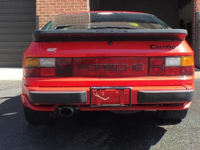 1985 Red Porsche 944 --