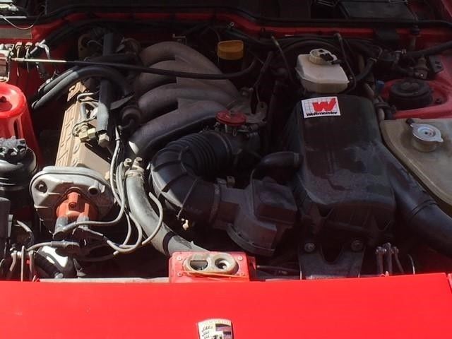 1985 Red Porsche 944 --