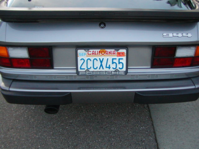 1985 Gray Porsche 944 Coupe