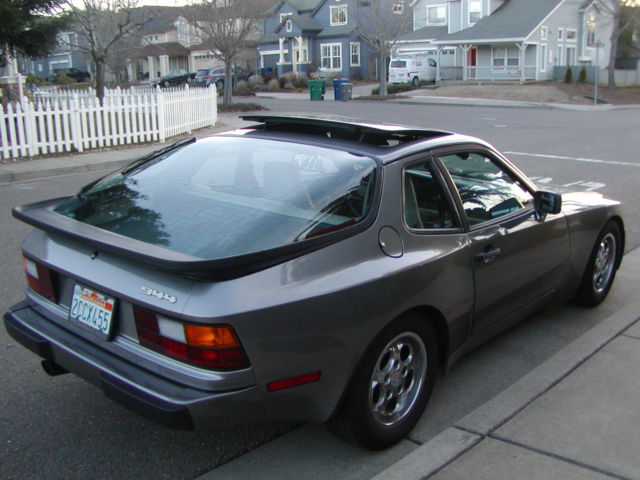 1985 Gray Porsche 944 Coupe