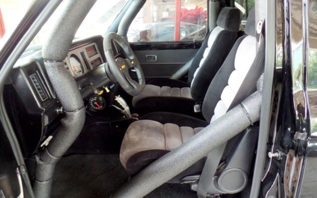 1985 Black Ford Ranger Pickup Truck