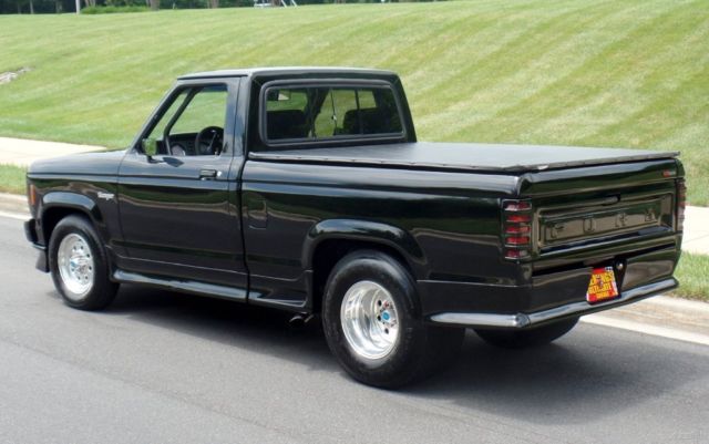 1985 Black Ford Ranger Pickup Truck