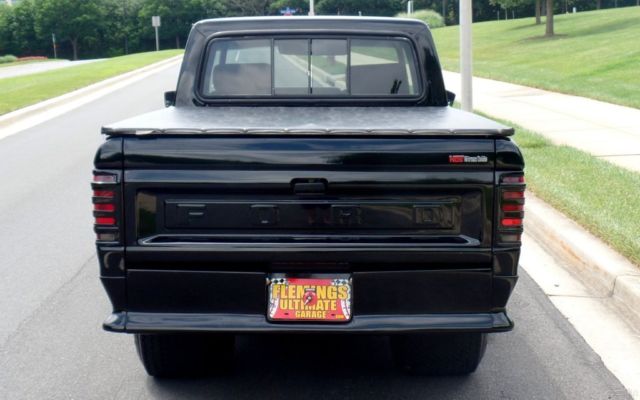 1985 Black Ford Ranger Pickup Truck