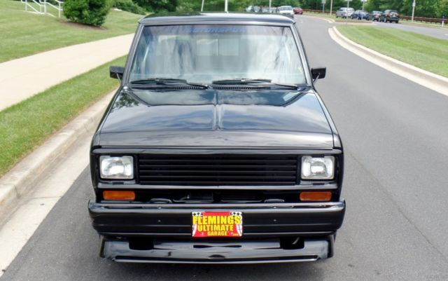 1985 Black Ford Ranger Pickup Truck
