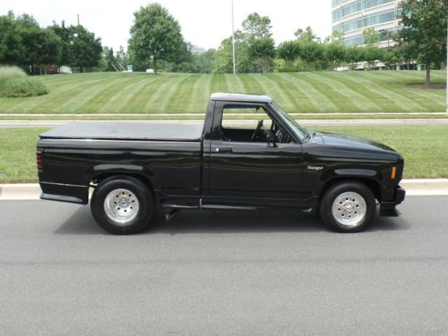 1985 Black Ford Ranger Pickup Truck