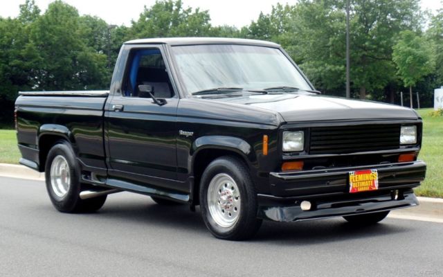1985 Black Ford Ranger Pickup Truck