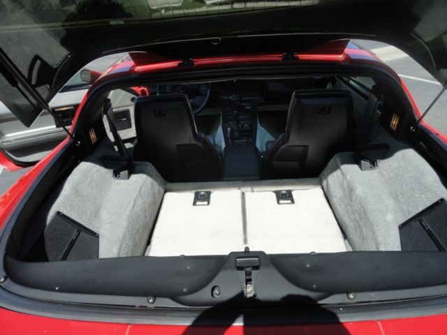 1985 Red Chevrolet Corvette Coupe