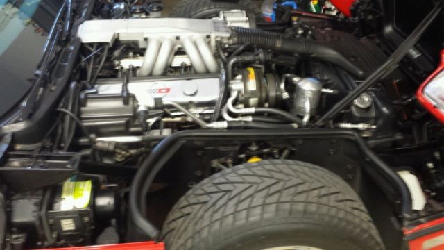 1985 Bright Red Chevrolet Corvette Coupe