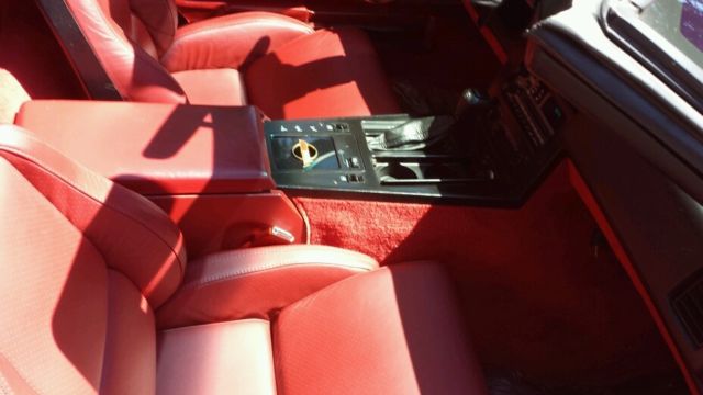 1985 Bright Red Chevrolet Corvette Coupe