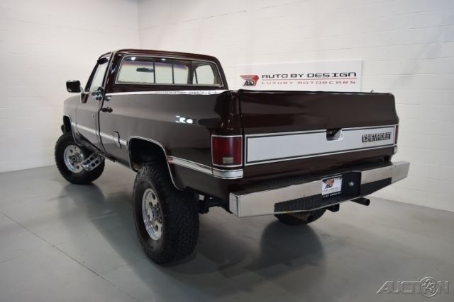 1985 Brown Chevrolet K20