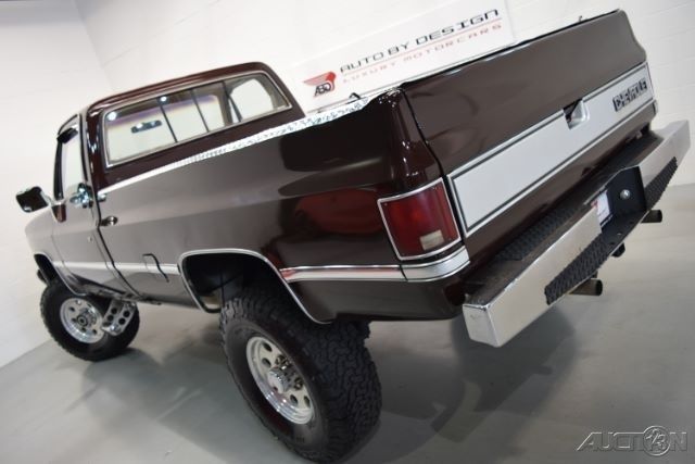 1985 Brown Chevrolet K20