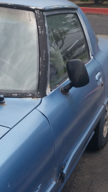 1985 Blue Mazda RX-7