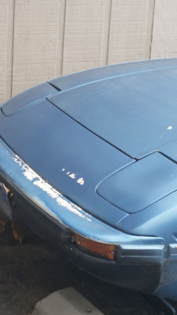 1985 Blue Mazda RX-7