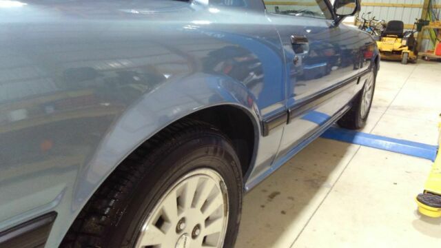 1985 Blue Mazda RX-7 Coupe