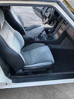 1985 White Mazda RX-7 Coupe