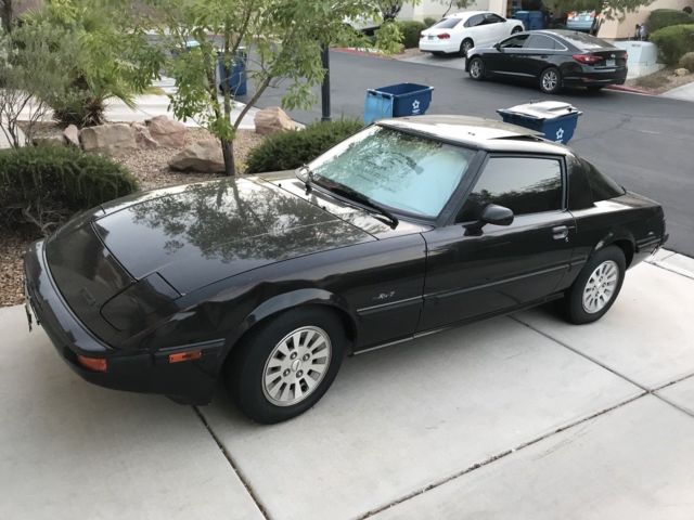1985 Black Mazda RX-7