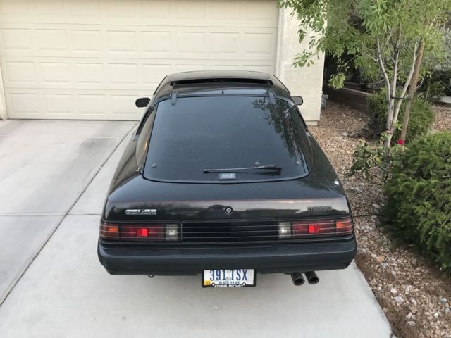 1985 Black Mazda RX-7