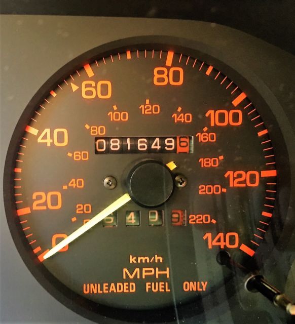 1985 Black Mazda RX-7 Coupe