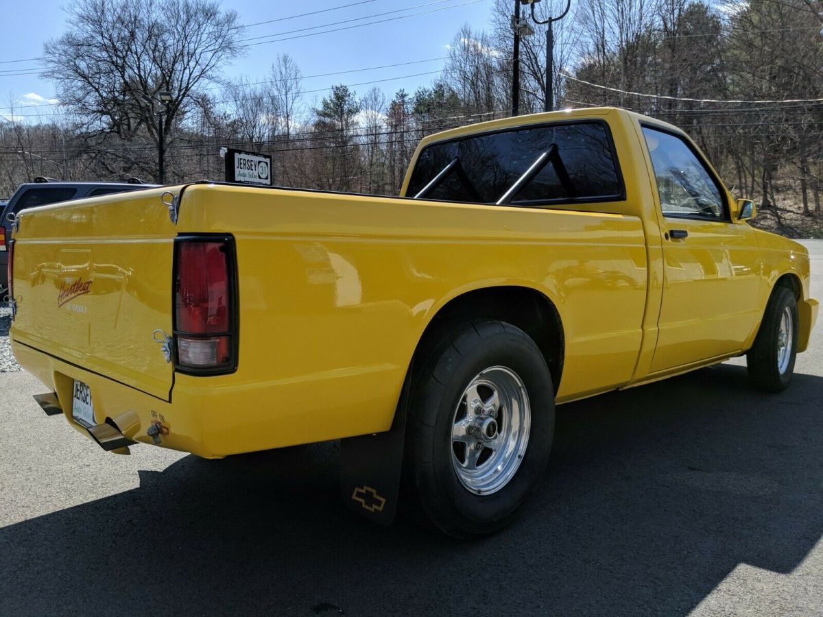 1985 Yellow Chevrolet S-10 Standard Cab Pickup