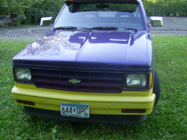 1985 White Chevrolet S-10 Standard Cab Pickup